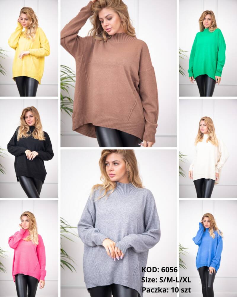 Swetry damskie Roz S/M-L/XL, Mix Kolor Paczka 10 szt